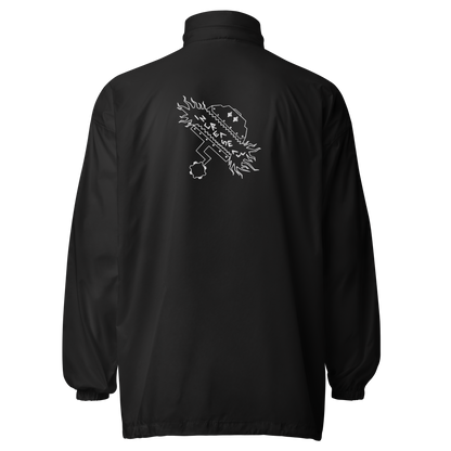 Colabz Windbreaker Jacket, Unisex, Embroidered Graphics