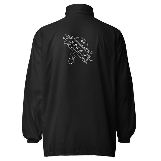 Colabz Windbreaker Jacket, Unisex, Embroidered Graphics