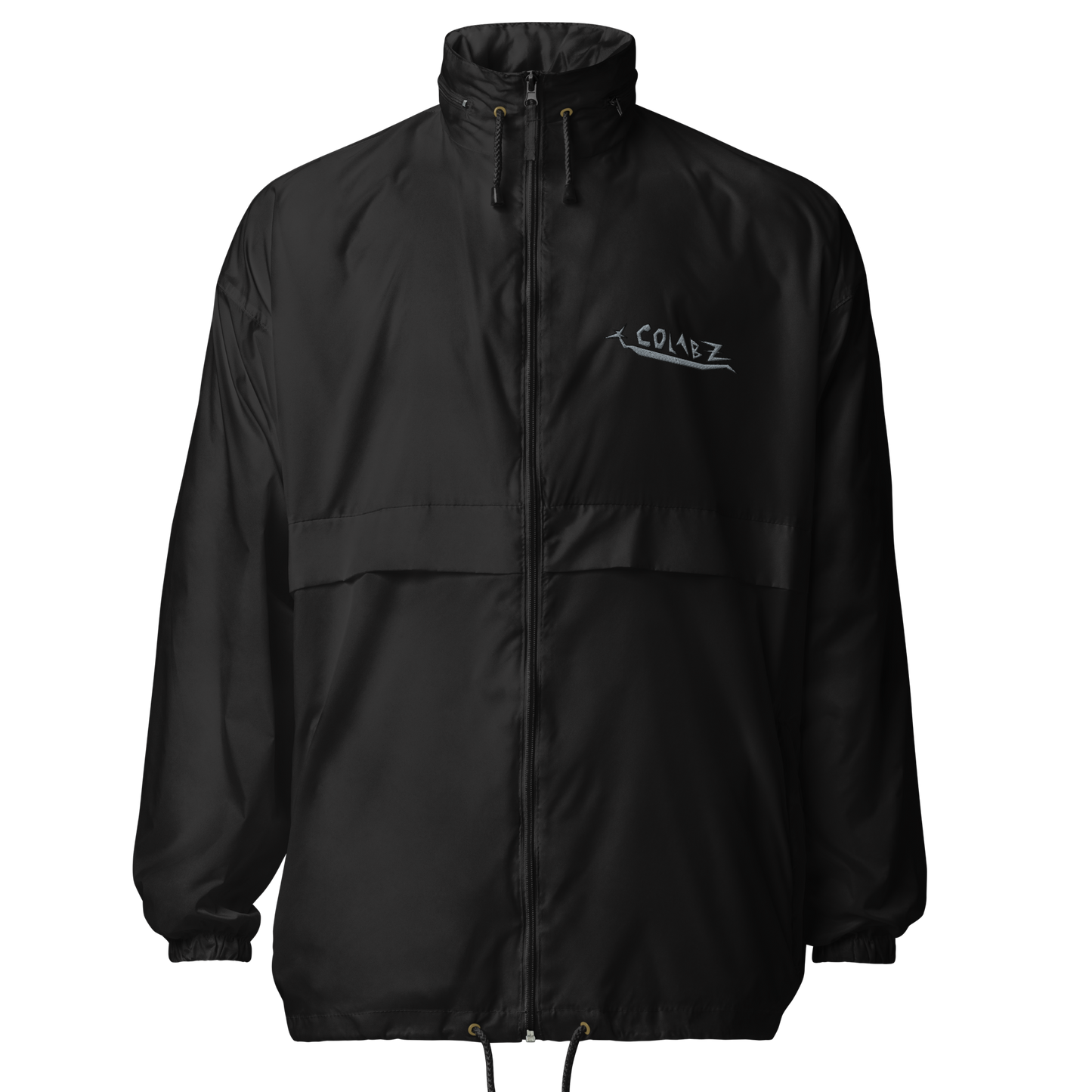 Colabz Windbreaker Jacket, Unisex, Embroidered Graphics