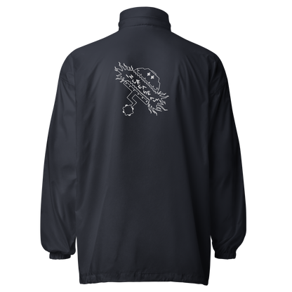 Giacca Colabz Windbreaker, Unisex, Grafiche Ricamate