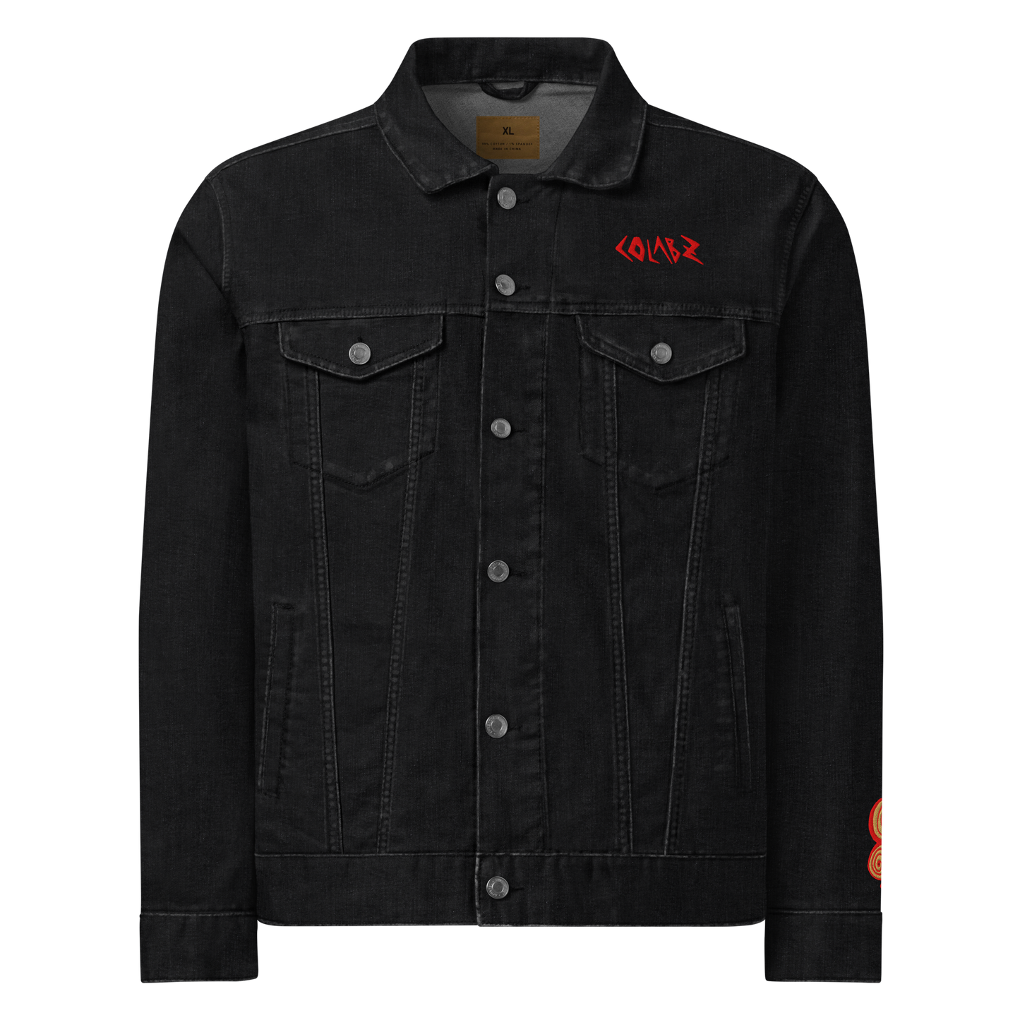 Giacca in Denim Colabz Love Ⅱ