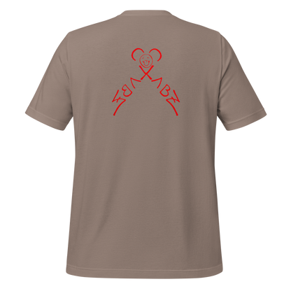 Colabz Love T-shirt, Unisex, Embroidered Front Logo