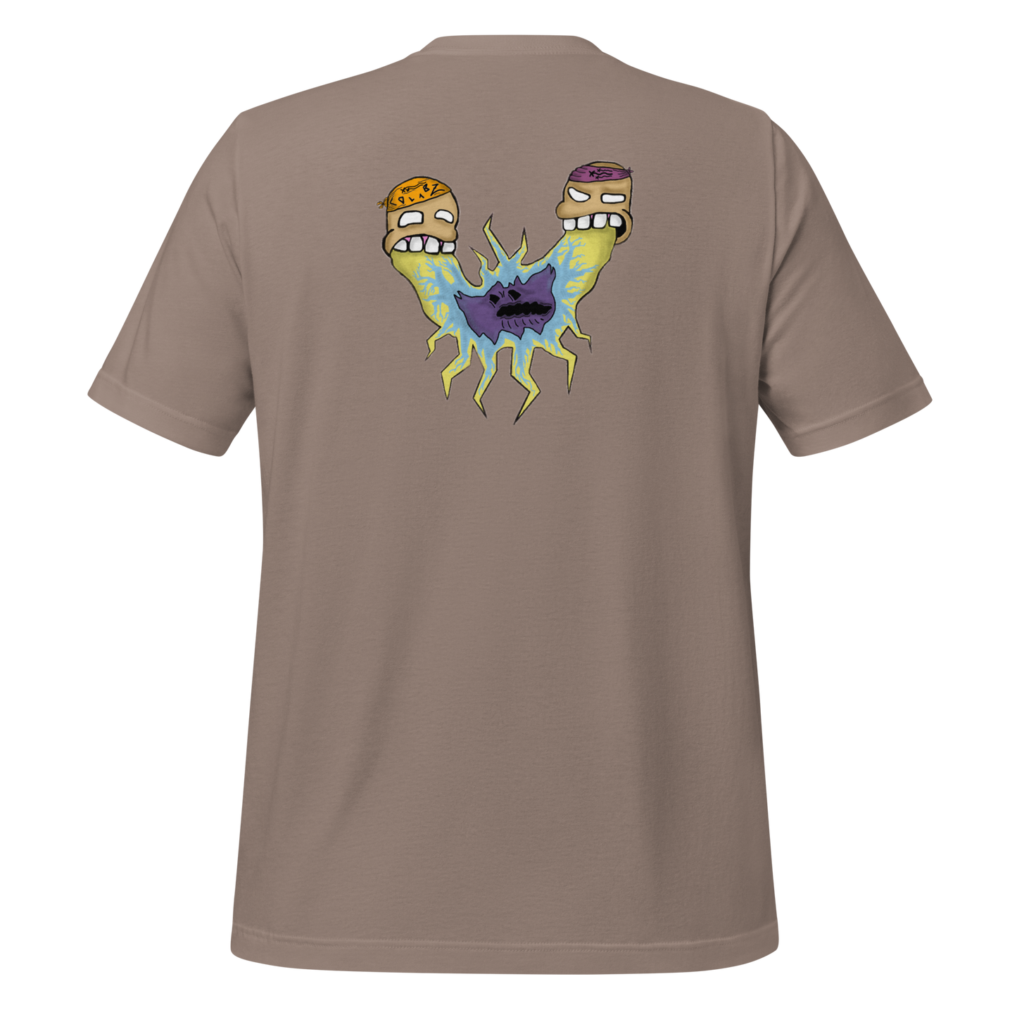 Colabz Lava Desert T-shirt, Unisex, Embroidered Front Logo