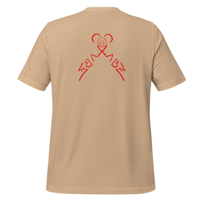 Colabz Love T-shirt, Unisex, Embroidered Front Logo