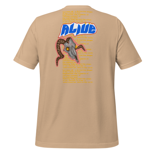 Maglietta Colabz Alive, Unisex